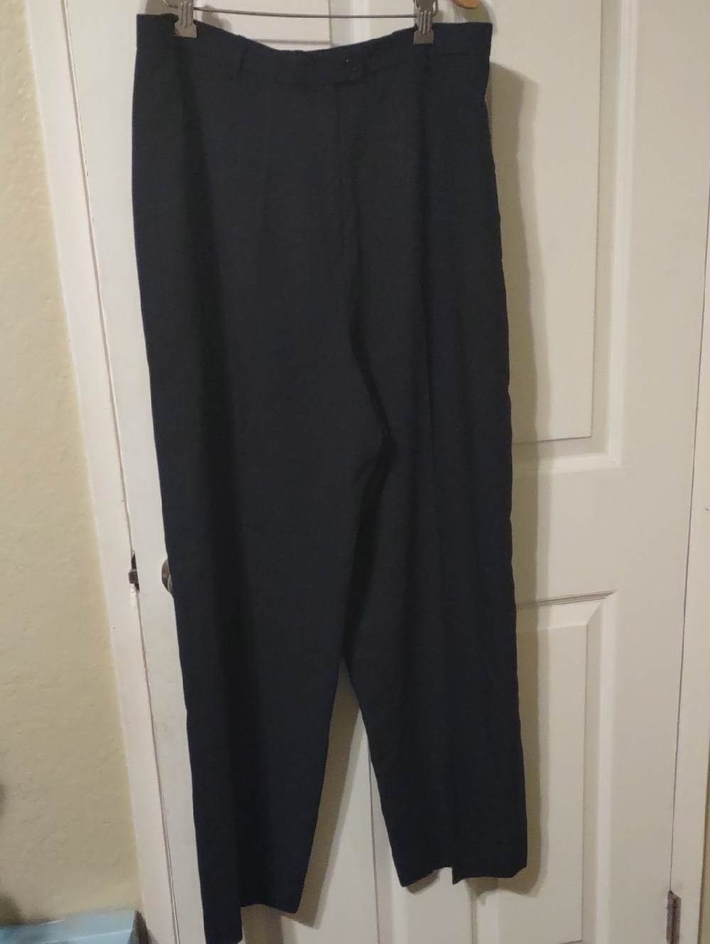 Jones New York Black Straight-Leg Dress Pants Size 16